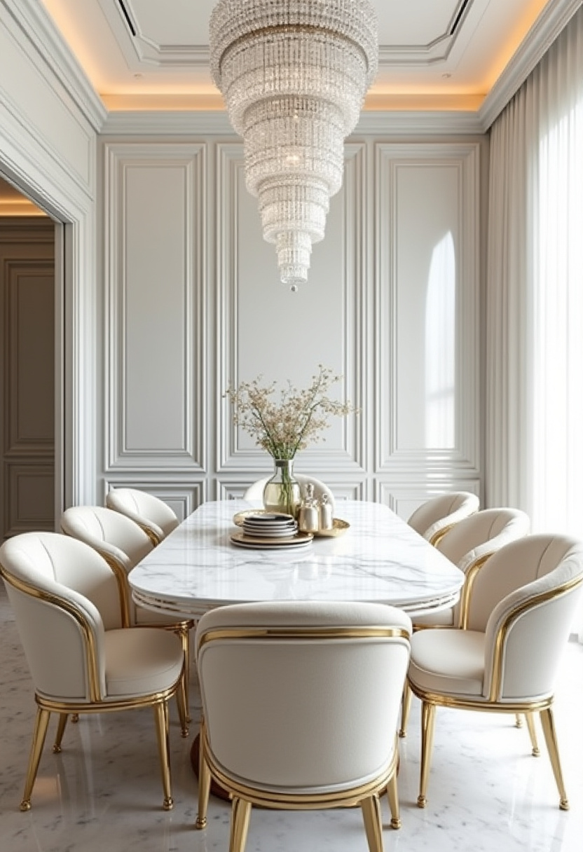 white dining room 4