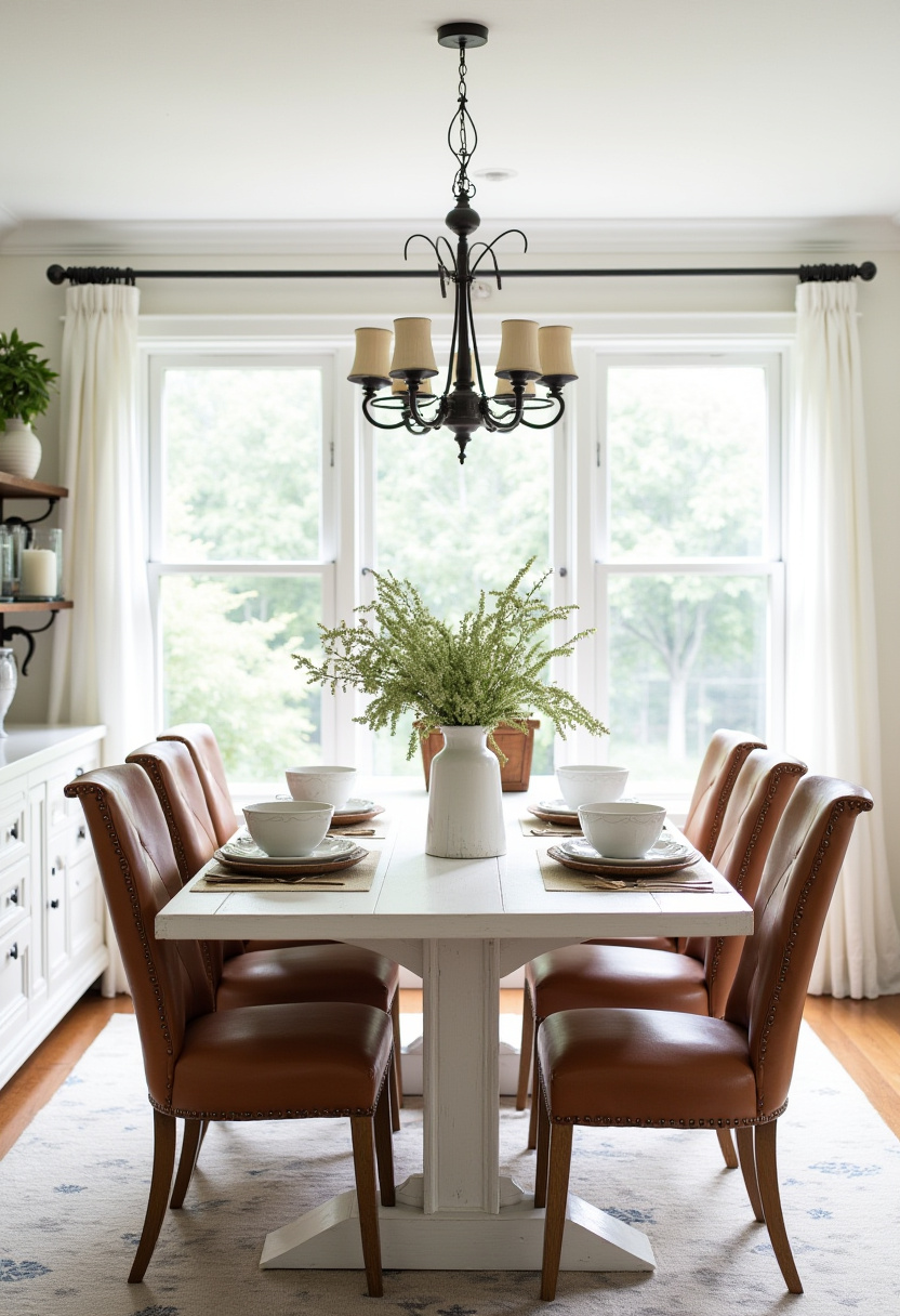 white dining room 8