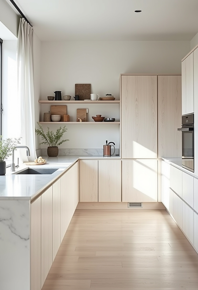 Embracing Elegance: The Allure of White Oak in White Kitchens