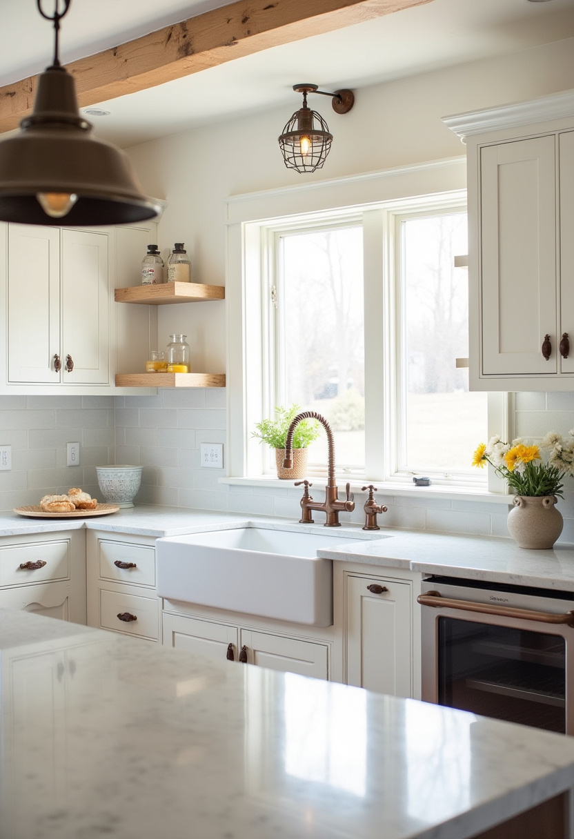 white oak and white kitchen 10