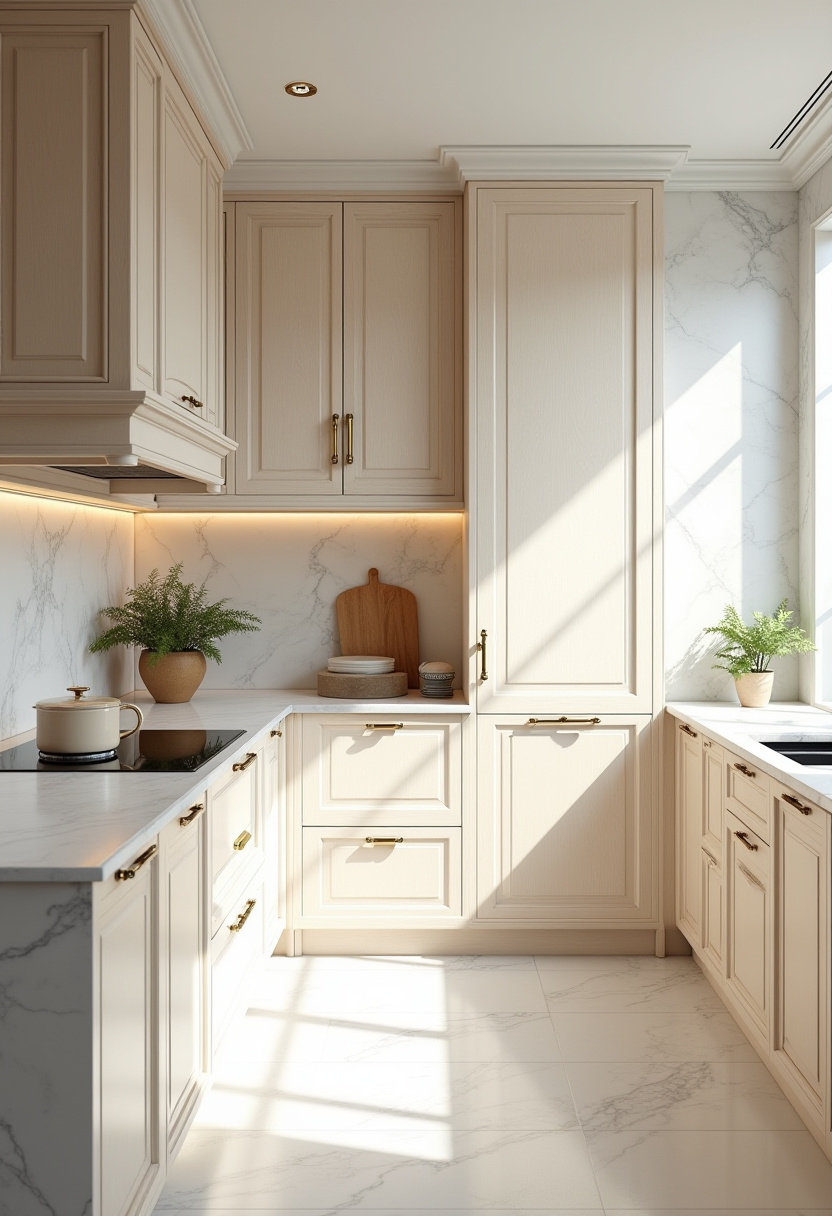 white oak and white kitchen 12
