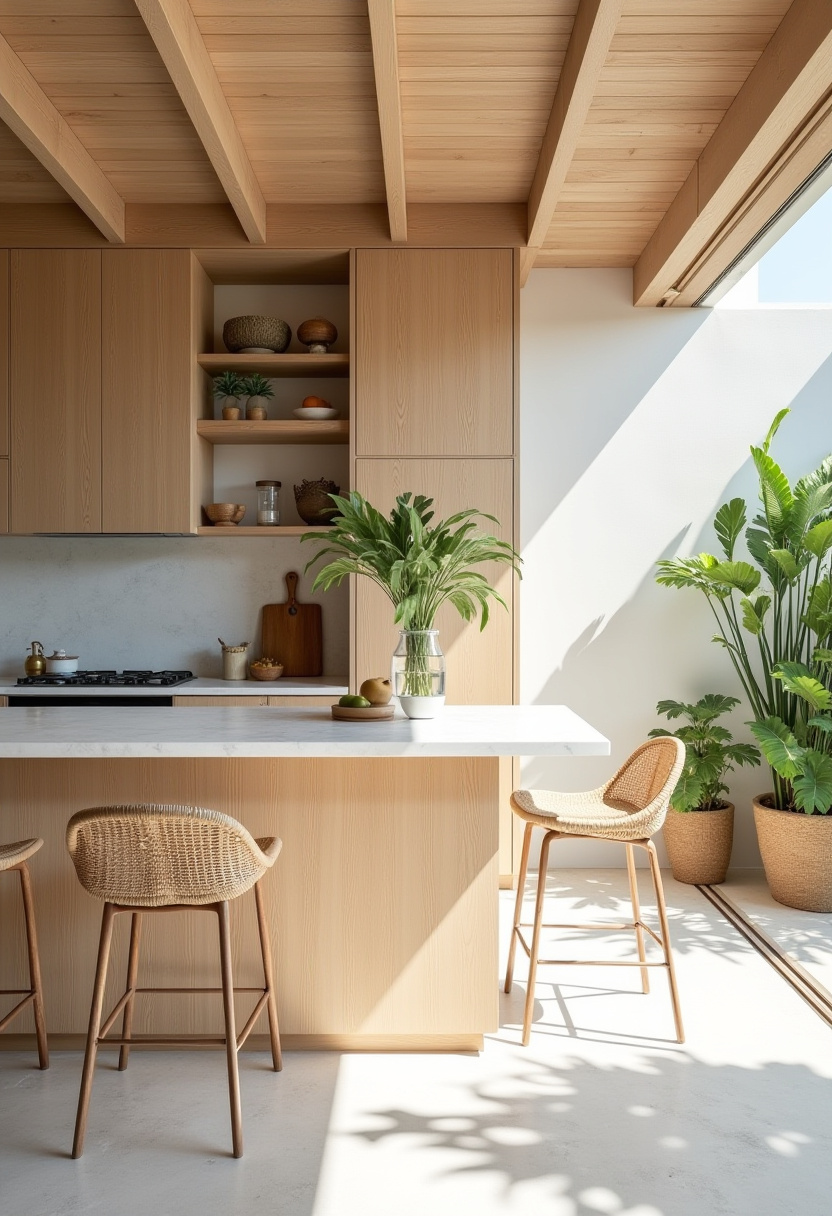 white oak and white kitchen 15