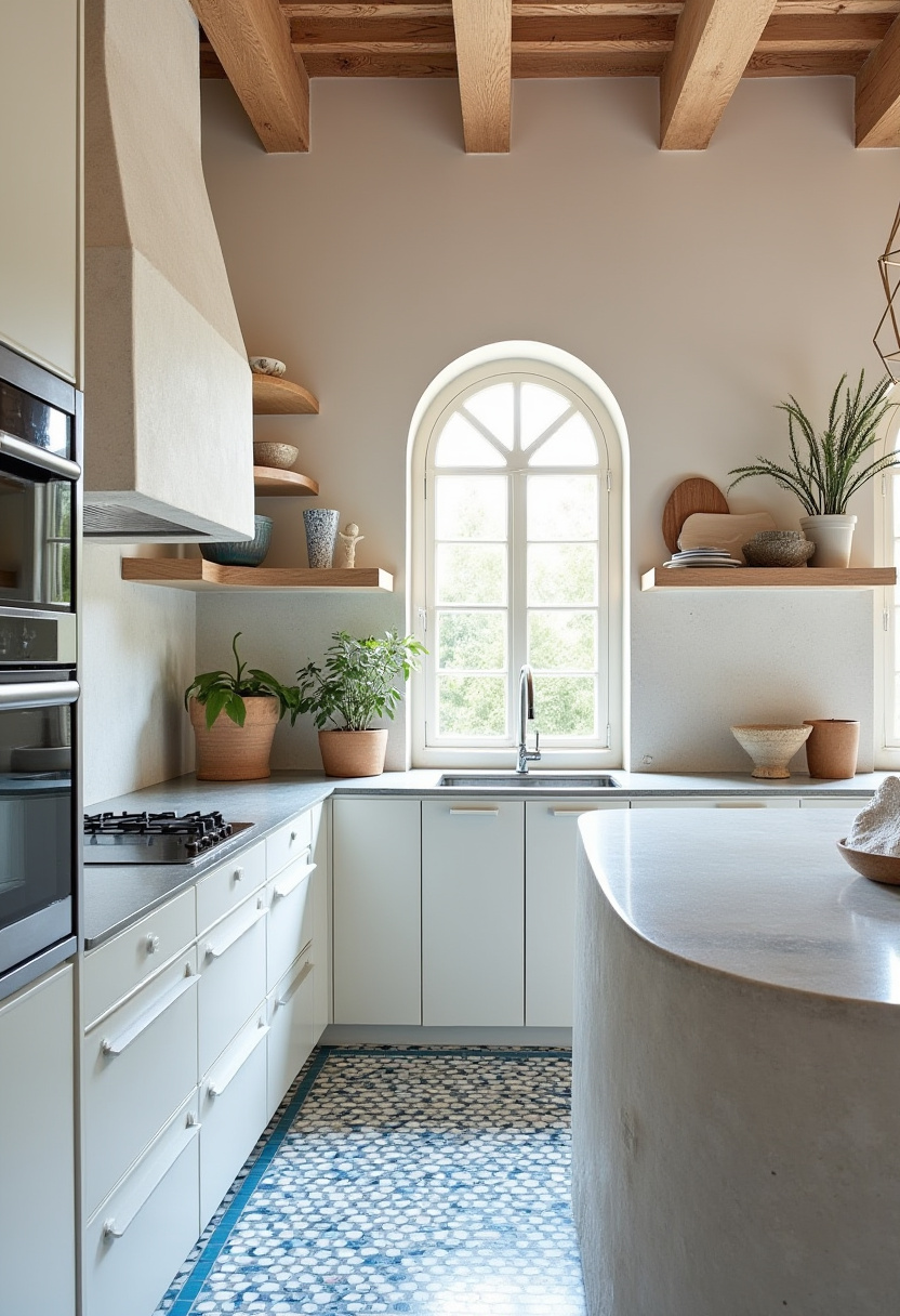 white oak and white kitchen 18