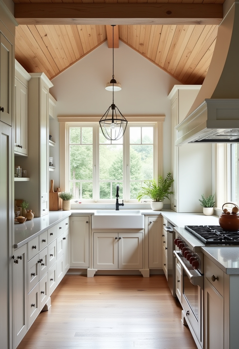 white oak and white kitchen 22