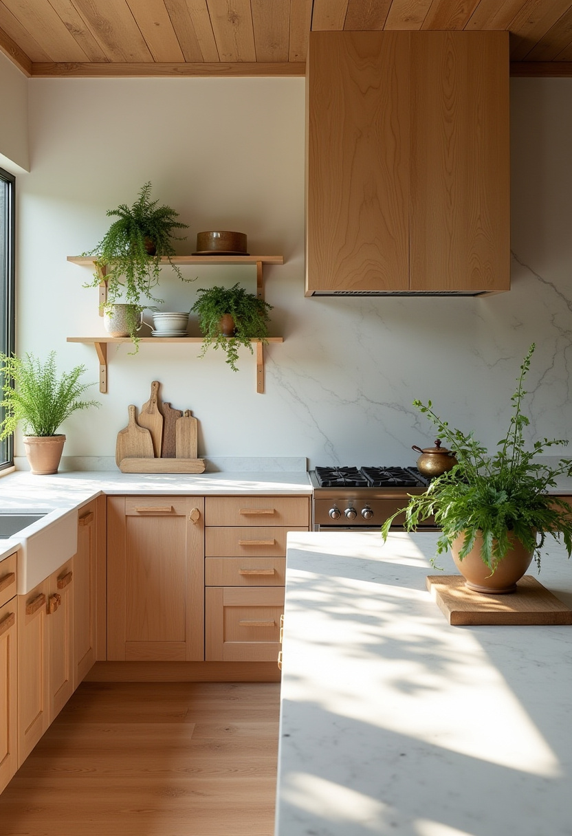white oak and white kitchen 4