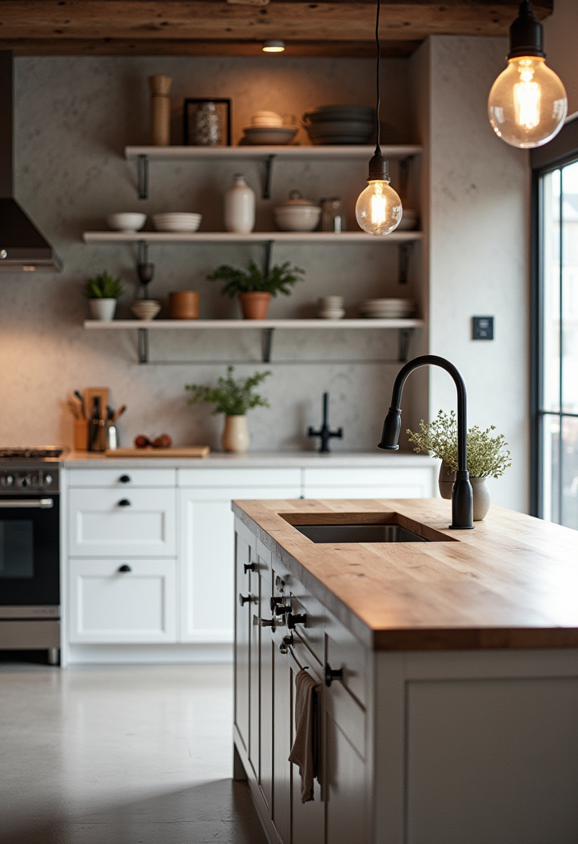 white oak and white kitchen 6