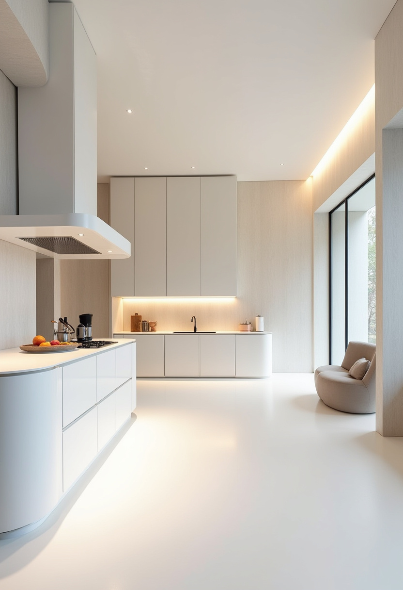 white oak and white kitchen 9