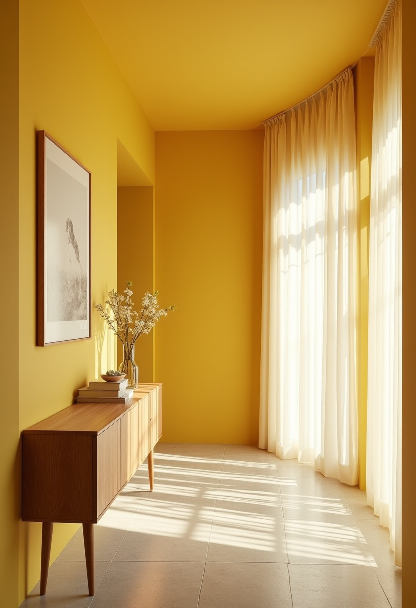 The Allure of Yellow Hallways: A Journey Through Design Concepts