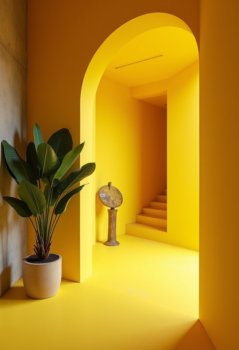 yellow hallway 10