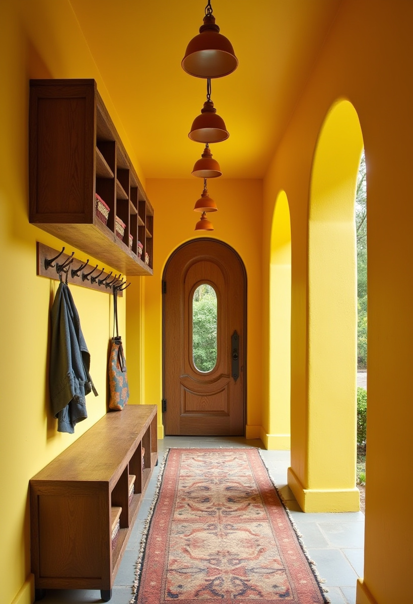 yellow hallway 14