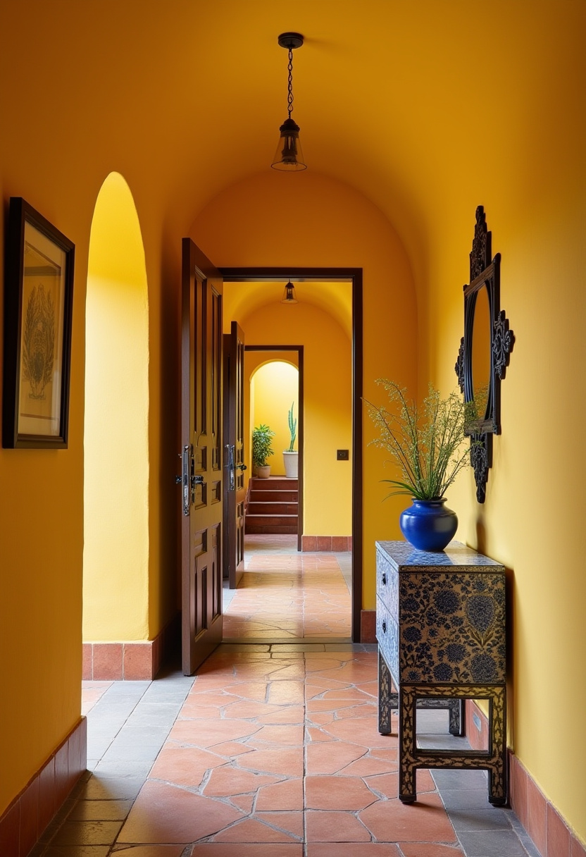 yellow hallway 15