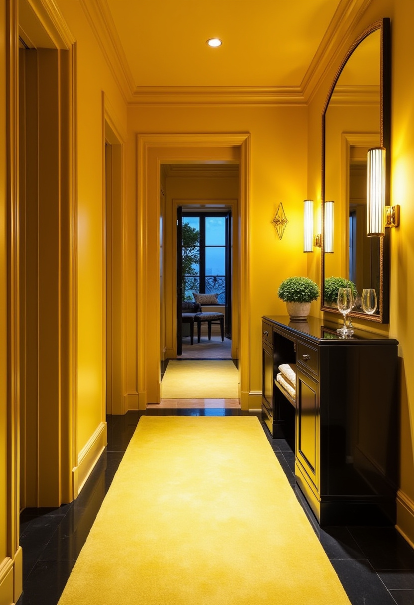 yellow hallway 16
