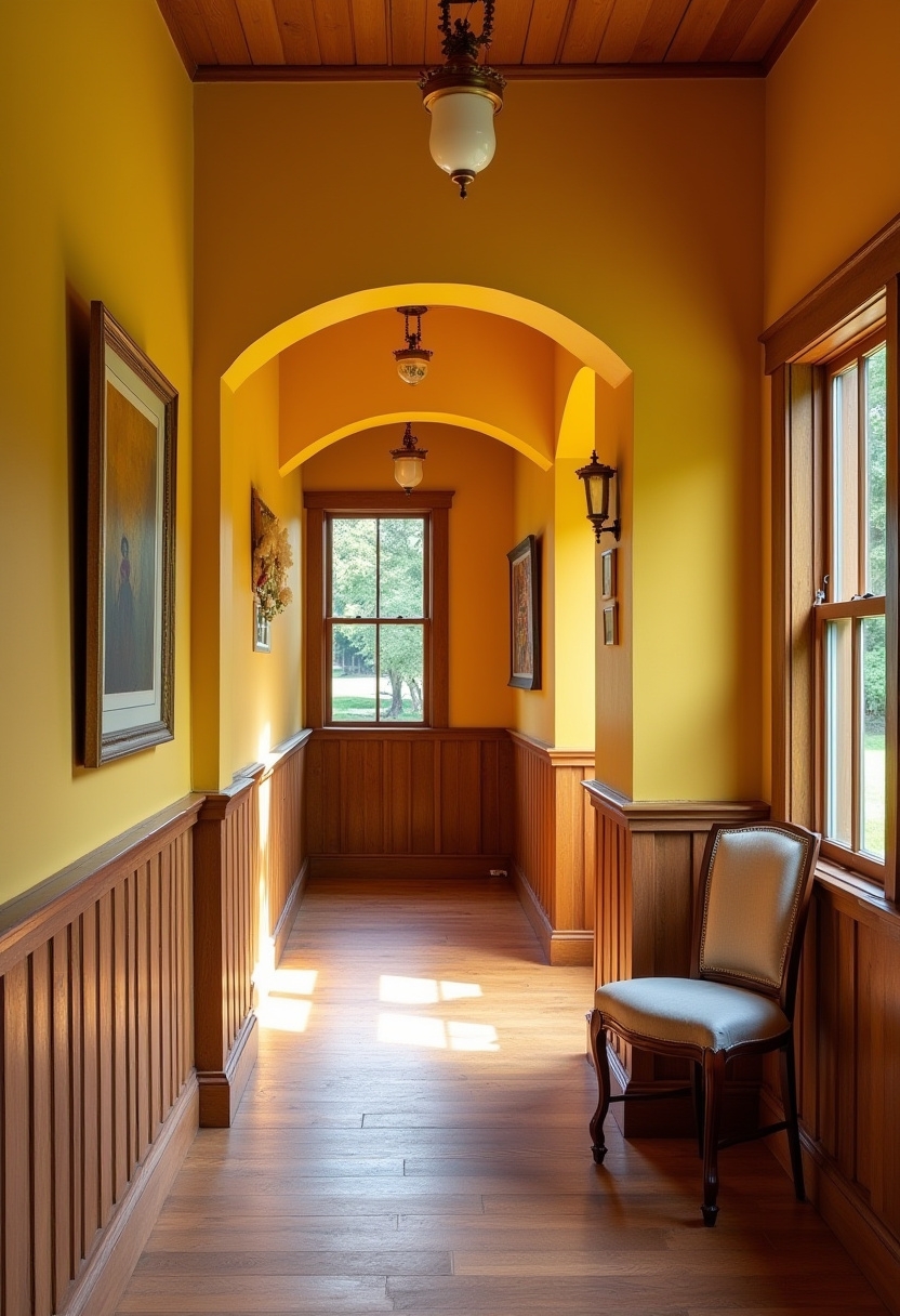 yellow hallway 19
