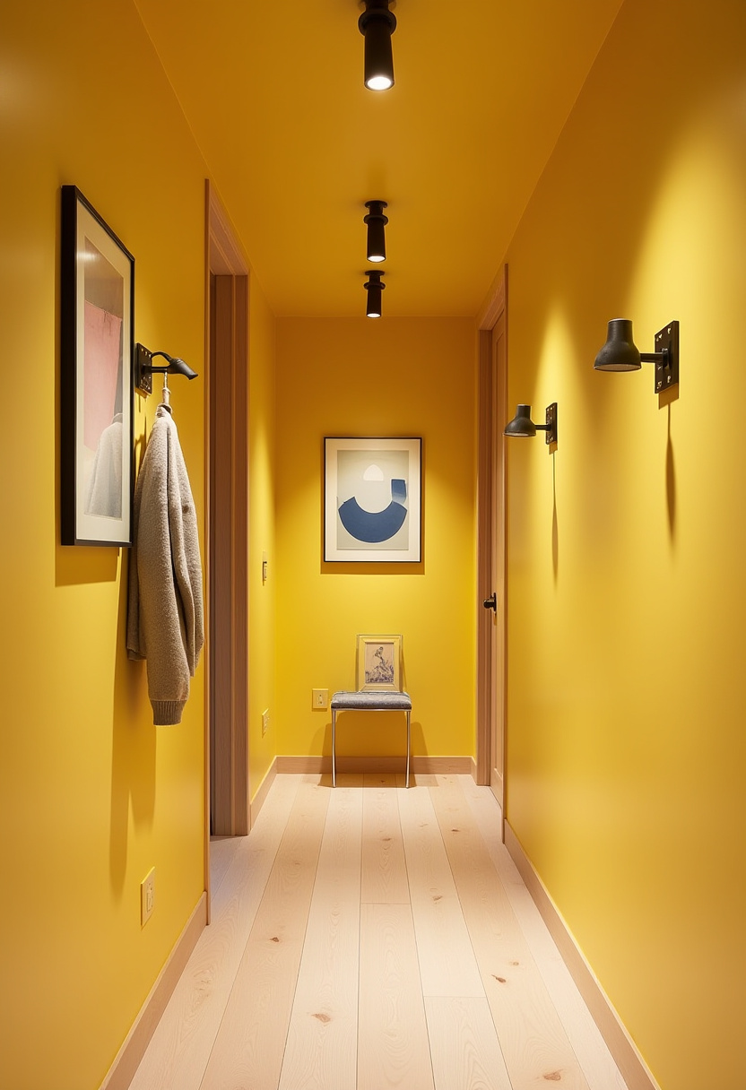 yellow hallway 2