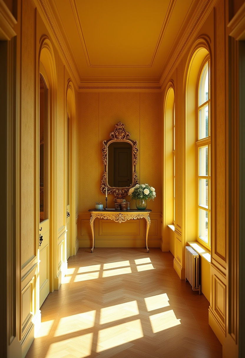 yellow hallway 21