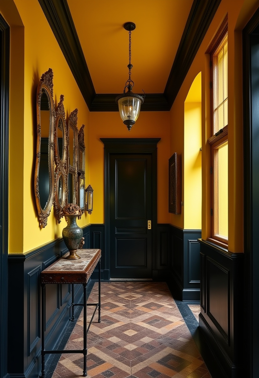 yellow hallway 30