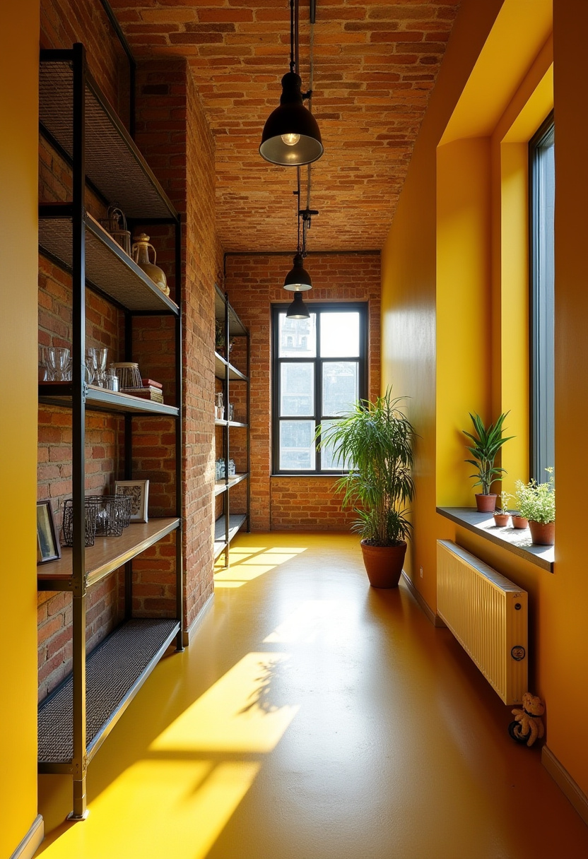 yellow hallway 5