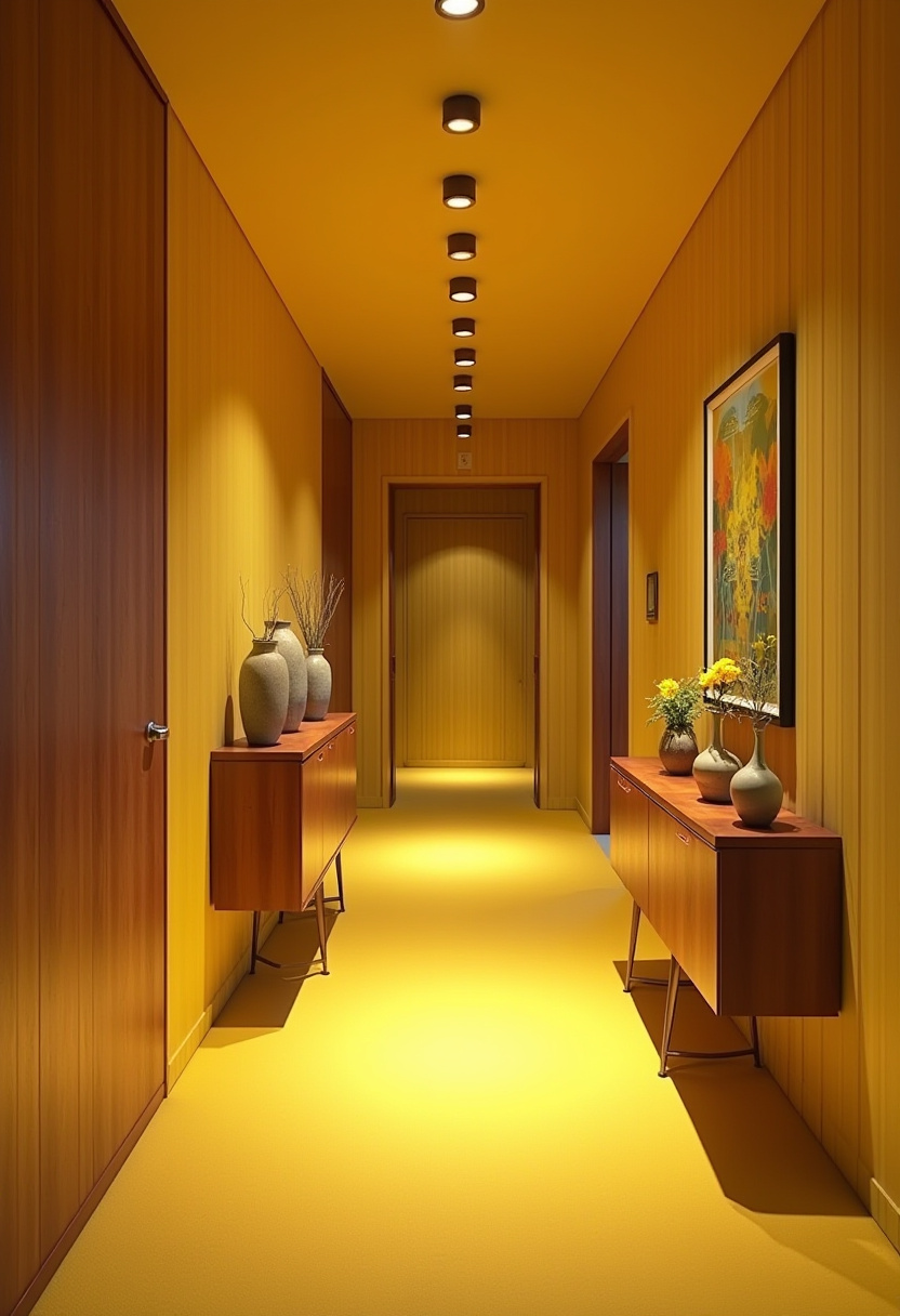 yellow hallway 8