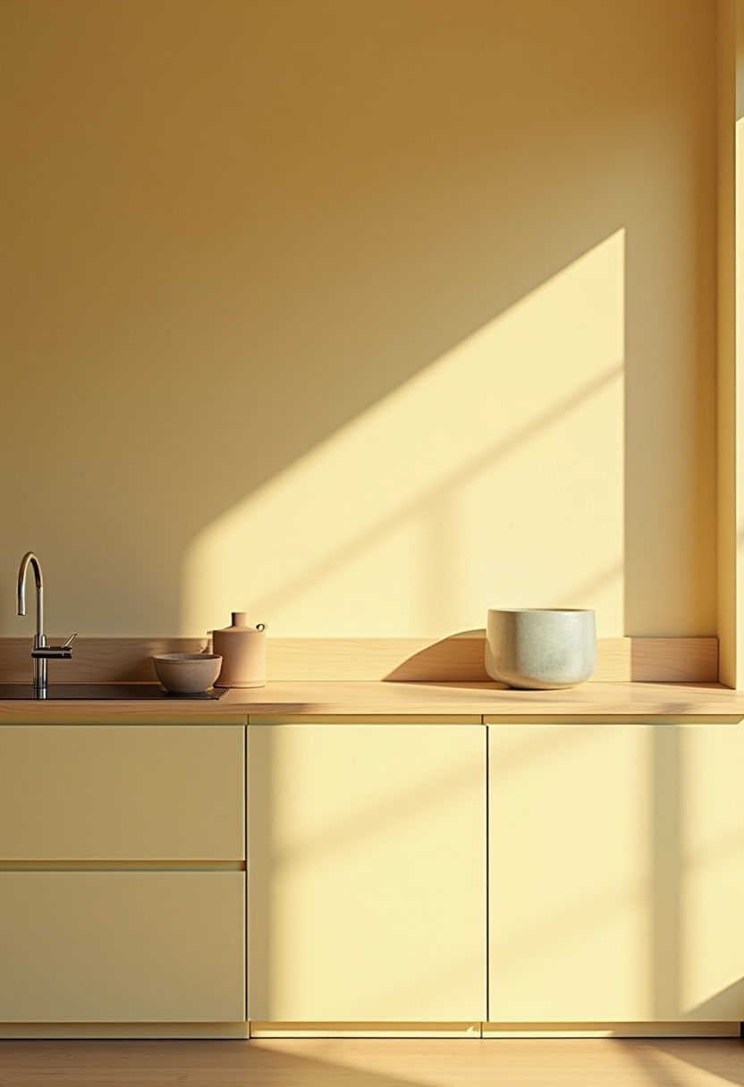 yellow kitchen cabinets 16